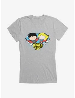 Best deal 😉 Superman And Supergirl Chibi Powerup Girl's T-Shirt 👍
