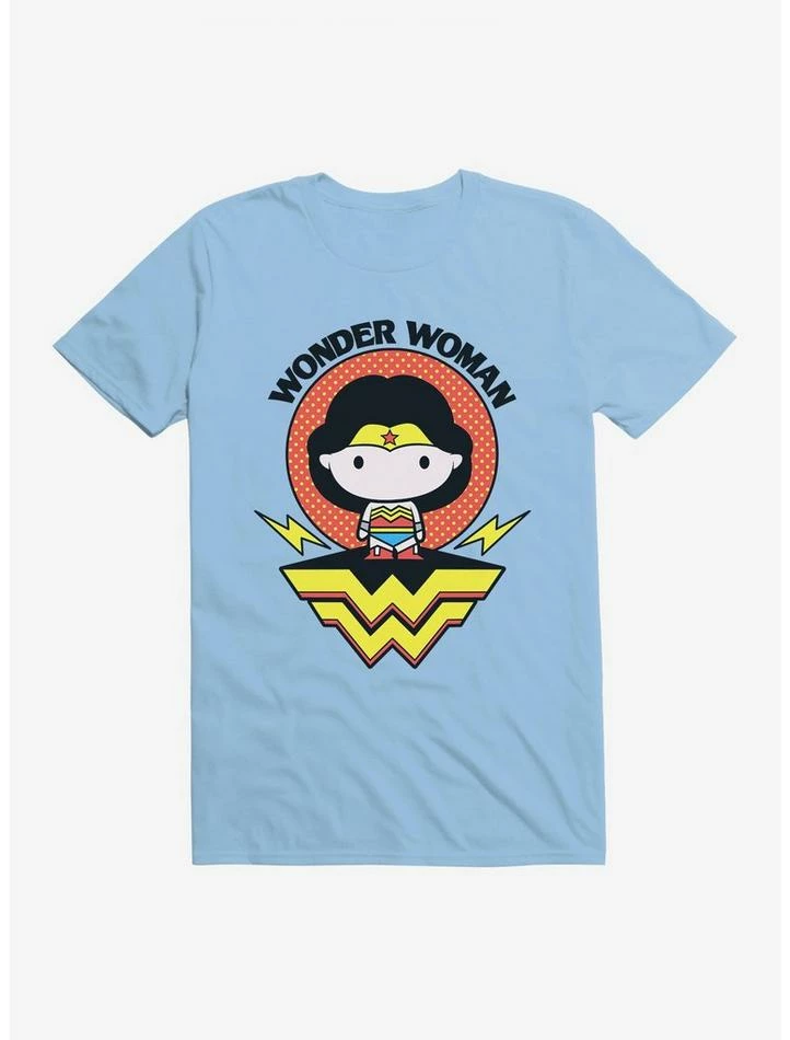 Cheapest 🎁 Wonder 👩 Woman Chibi T-Shirt ❤️ - Image 4