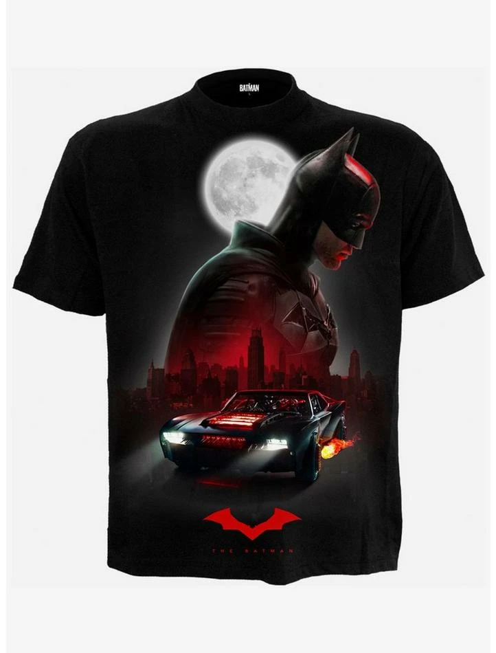 New 🎁 DC Comics The Batman Batmobile T-Shirt 🛒
