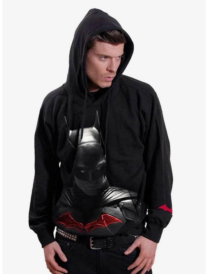 Best reviews of 🔥 DC Comics The Batman Red Shadows Hoodie 😉 - Image 3