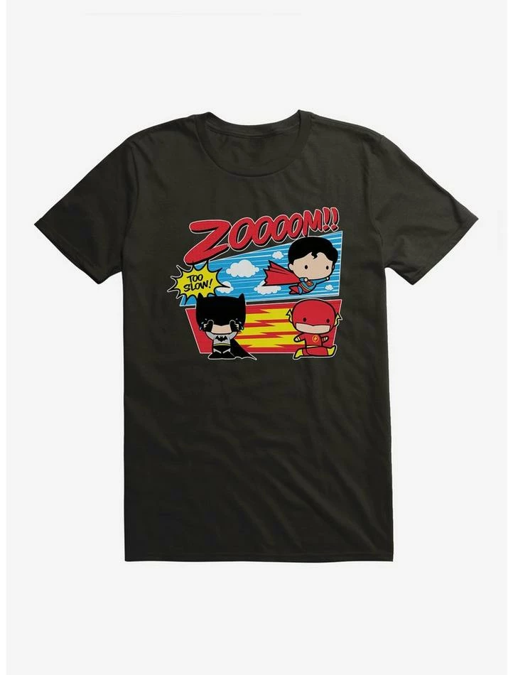 Promo 🥰 DC Comics Superman Vs The Flash Chibi T-Shirt 🔔