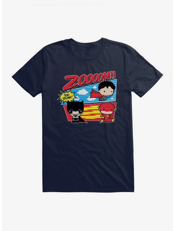 Promo 🥰 DC Comics Superman Vs The Flash Chibi T-Shirt 🔔 - Image 4