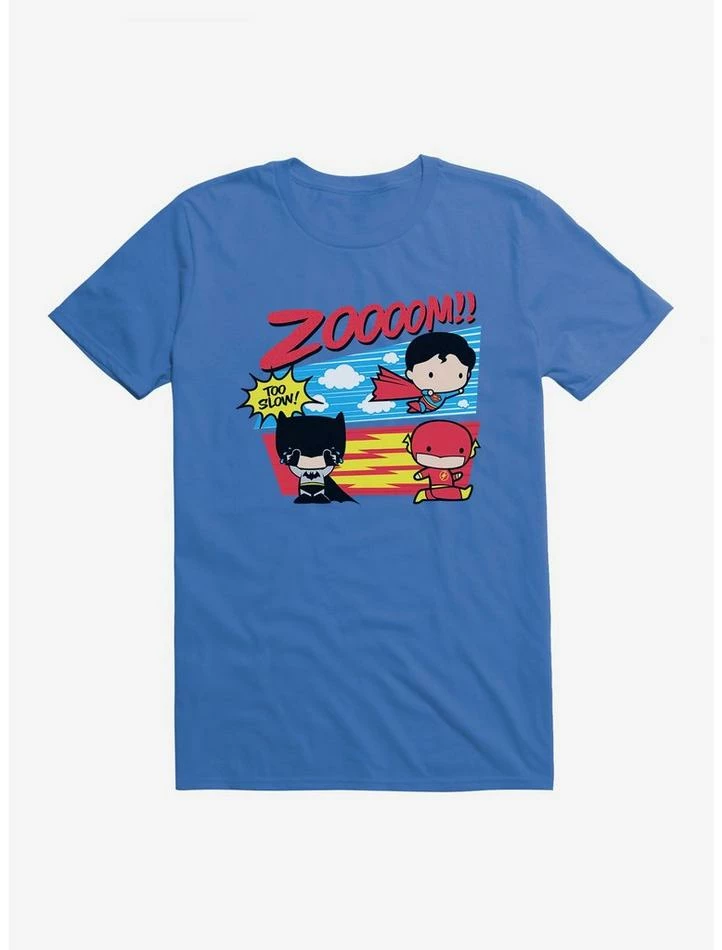 Promo 🥰 DC Comics Superman Vs The Flash Chibi T-Shirt 🔔 - Image 3