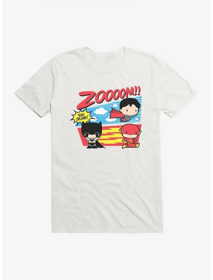 Promo 🥰 DC Comics Superman Vs The Flash Chibi T-Shirt 🔔 - Image 6