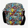 Hot Sale 🧨 Dc Comics Wonder 👩 Woman Through The Years Crossbody Bag 🤩