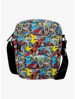 Hot Sale 🧨 Dc Comics Wonder 👩 Woman Through The Years Crossbody Bag 🤩