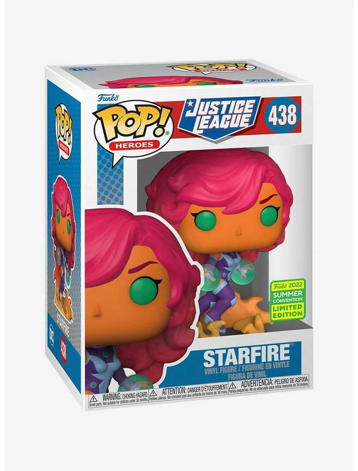 Budget ⭐ Funko Justice League Pop! Heroes Starfire Vinyl Figure Funko ☀️ Summer Convention Exclusive ✨ - Image 2