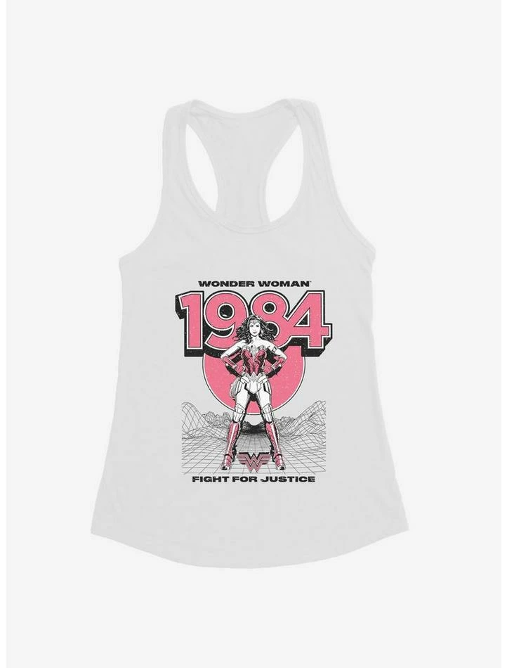 Cheap ⌛ DC Comics Wonder 👩 Woman Fight For Justice Girl's Tank Top 🛒 - Image 6