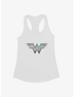 Brand new 😀 DC Comics Wonder 👩 Woman Static Insignia Girl's Tank 👍