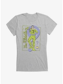 Hot Sale ๐ DC Comics Batman The Riddler Portrait ๐ง Girls T-Shirt ๐