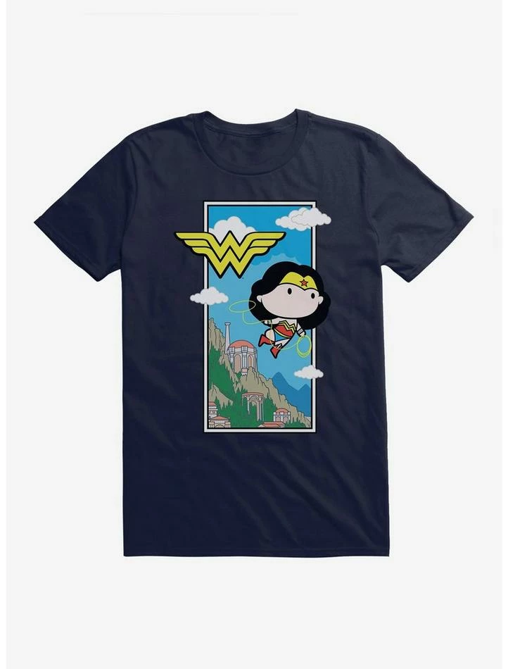 Flash Sale ๐ DC Comics Chibi Wonder ๐ฉ Woman Flying Lasso T-Shirt ๐ - Image 4