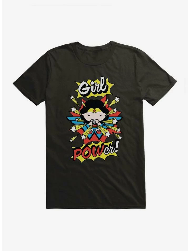 Top 10 ❤️ DC Comics Chibi Wonder 👩 Woman Girl Power T-Shirt ❤️ - Image 4