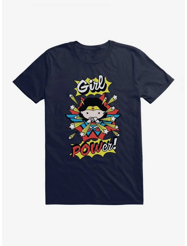Top 10 ❤️ DC Comics Chibi Wonder 👩 Woman Girl Power T-Shirt ❤️ - Image 5