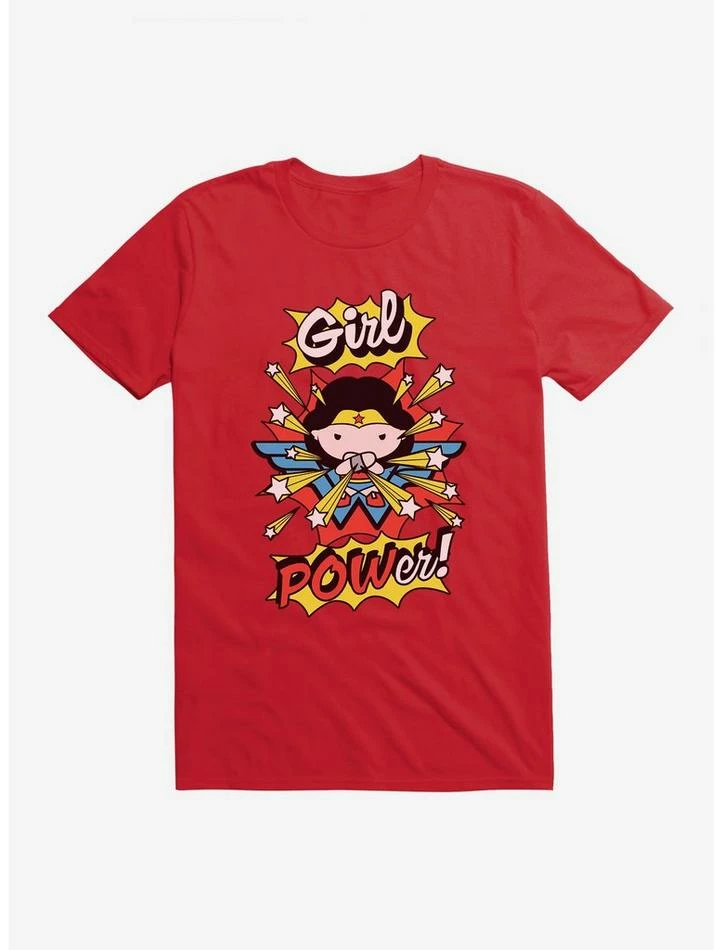 Top 10 ❤️ DC Comics Chibi Wonder 👩 Woman Girl Power T-Shirt ❤️ - Image 6