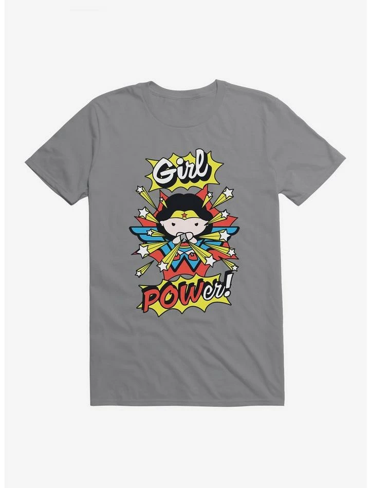 Top 10 ❤️ DC Comics Chibi Wonder 👩 Woman Girl Power T-Shirt ❤️ - Image 3