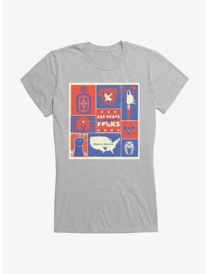 Budget โ DC Comics Peacemaker Symbols Girl's T-Shirt ๐ - Image 3