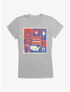 Budget ⌛ DC Comics Peacemaker Symbols Girl's T-Shirt 🎁