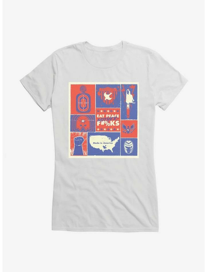Budget โ DC Comics Peacemaker Symbols Girl's T-Shirt ๐ - Image 6