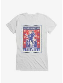 Best Sale 🥰 DC Comics Peacemaker Vigilante Girl's T-Shirt 🤩