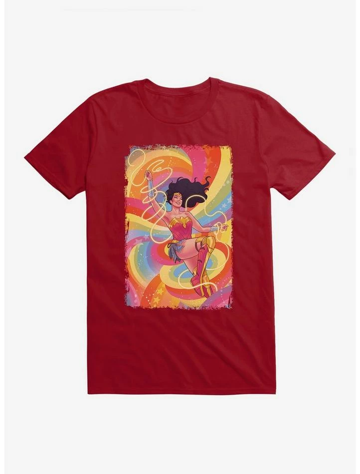 Buy ⭐ DC Comics Wonder 👩 Woman Lasso Pride T-Shirt 💯 - Image 5