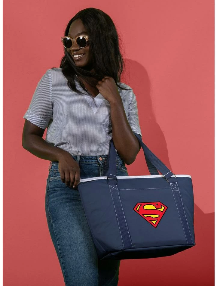 Discount ✔️ DC Comics Superman Topanga Cooler Tote Bag ❤️ - Image 6
