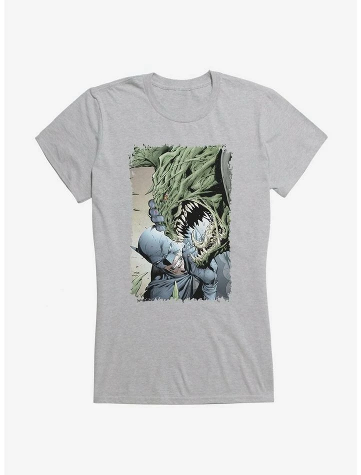 Best Pirce 🔥 DC Comics Batman Vs Killer Croc 👧 Girls T-Shirt 🛒 - Image 4