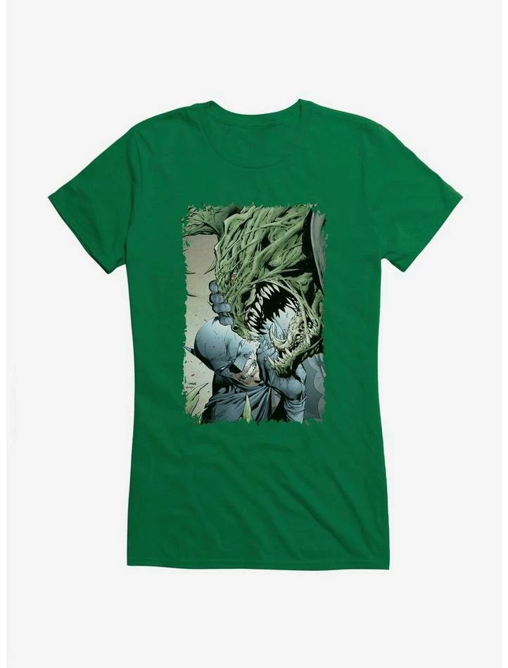 Best Pirce 🔥 DC Comics Batman Vs Killer Croc 👧 Girls T-Shirt 🛒 - Image 2