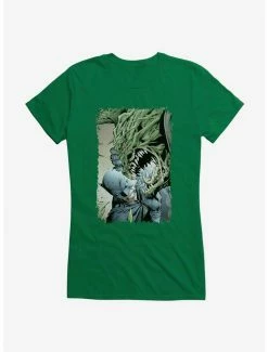 Best Pirce 🔥 DC Comics Batman Vs Killer Croc 👧 Girls T-Shirt 🛒