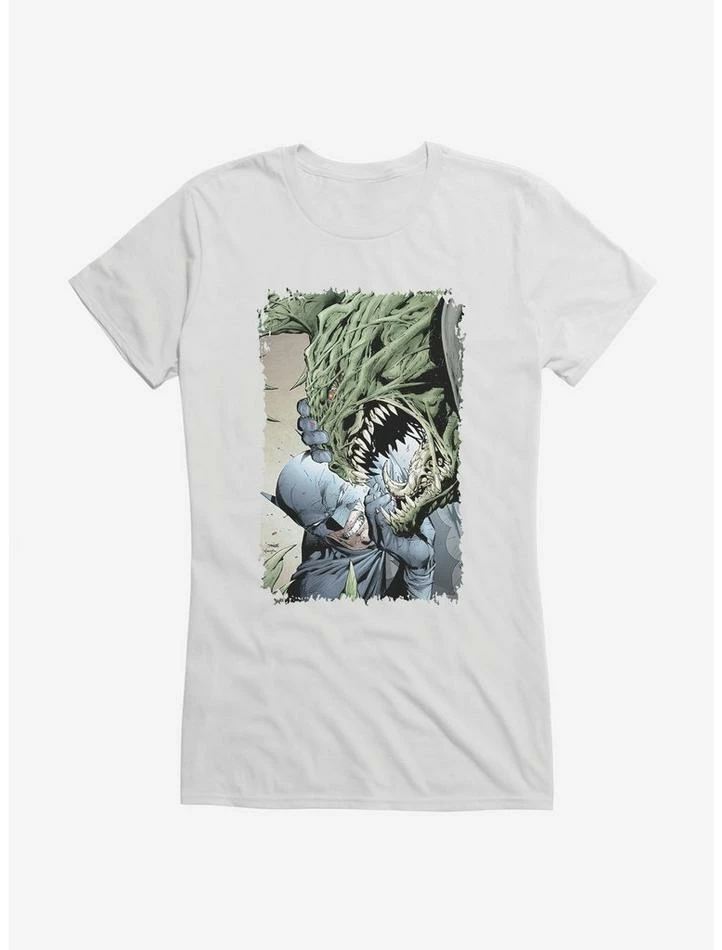 Best Pirce 🔥 DC Comics Batman Vs Killer Croc 👧 Girls T-Shirt 🛒 - Image 5