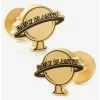 Flash Sale 🔥 DC Comics Superman Daily Planet Gold Cufflinks 👏
