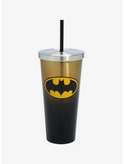Hot Sale 🌟 DC Comics Batman Logo Stainless Steel Travel Cup 👍