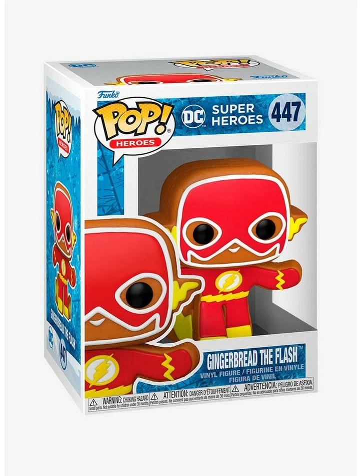 Cheapest 🎁 Funko DC Super Heroes Pop! Heroes Gingerbread The Flash Vinyl Figure 🌟 - Image 2