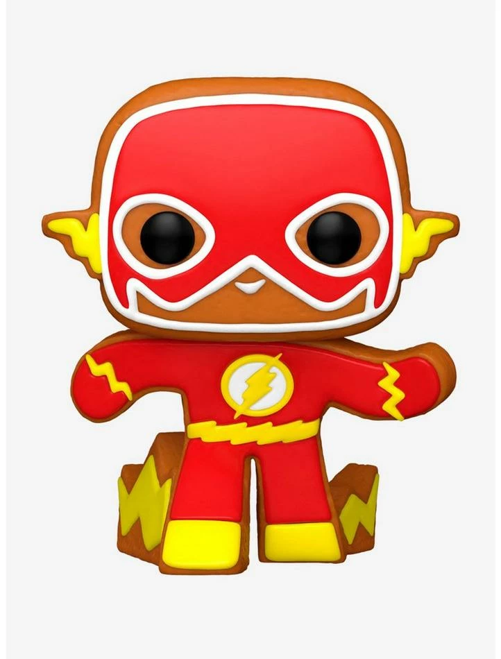 Cheapest 🎁 Funko DC Super Heroes Pop! Heroes Gingerbread The Flash Vinyl Figure 🌟