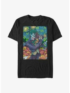 New 😉 DC Comics Batman Joker Starry T-Shirt 💯