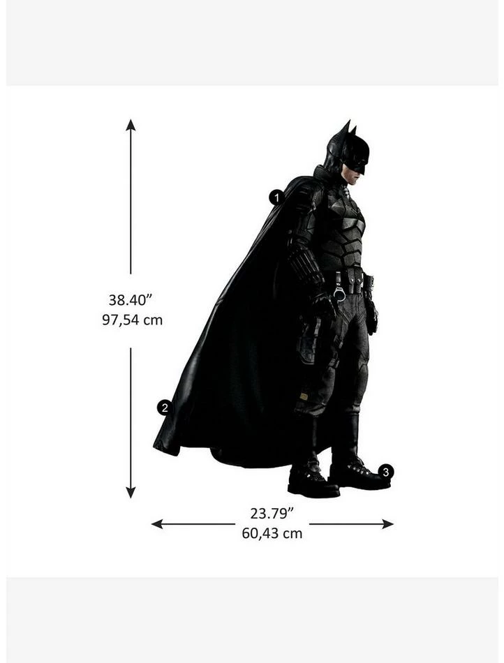 Best deal 👍 DC Comics Batman Peel & Stick Giant Wall Decals 🔥 - Image 2