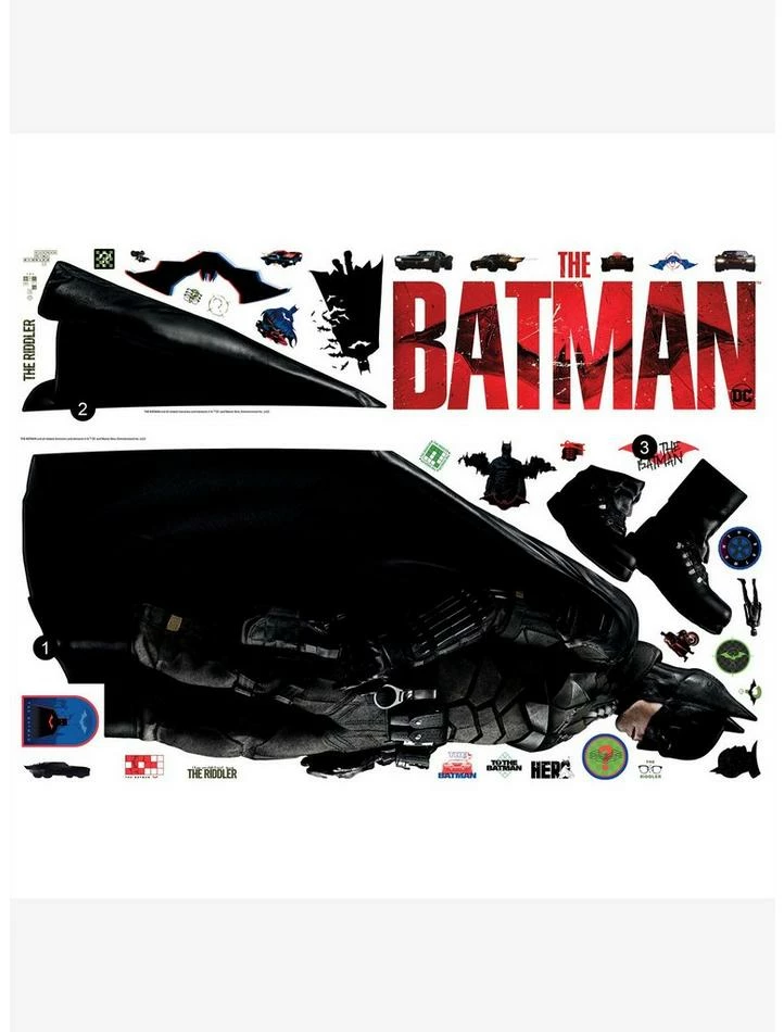 Best deal 👍 DC Comics Batman Peel & Stick Giant Wall Decals 🔥