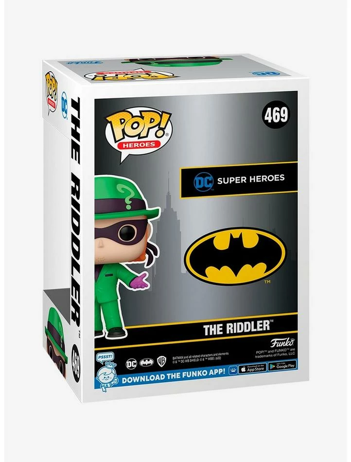 Cheapest โจ Funko DC Comics Pop! Heroes The Riddler Vinyl Figure 2022 L.A. Comic Con Exclusive ๐ - Image 3