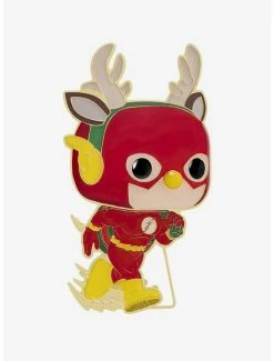 Best Sale 🌟 Funko DC Comics Holiday Batman Pop! Enamel Pin 😀