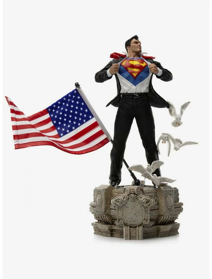 Budget ๐งจ DC Comics Superman Clark Kent Deluxe Art Scale 1/10 ๐ฅ