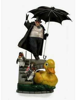 Best Sale 👏 DC Comics Batman Returns Penguin Deluxe Art Scale 1/10 🎉