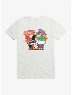 New ⭐ DC Comics Batman Chibi Harley Quinn And The Joker T-Shirt 🎉