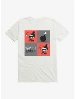 Discount โ DC Comics Batman Chibi Harley Quinn Squares T-Shirt โ๏ธ