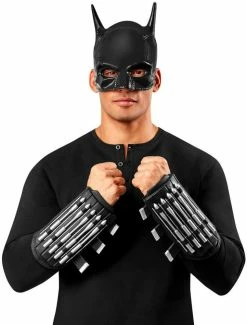 Hot Sale ⌛ DC Comics The Batman Adult Gauntlets 🎁