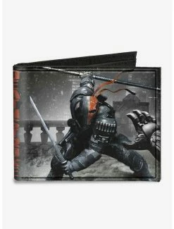 Promo ❤️ DC Comics Batman Arkham Bifold Wallet 🎁
