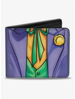 Wholesale ๐ DC Comics Batman Joker Suit Chest Bifold Wallet ๐