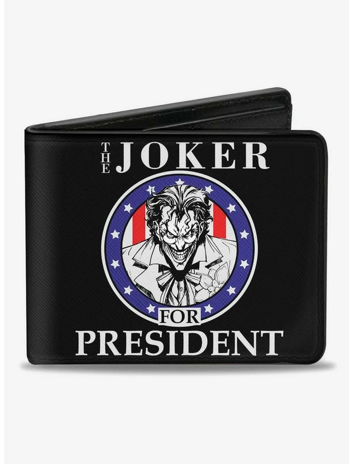 Outlet ๐ DC Comics The Joker For President Bifold Wallet ๐