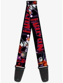 Best Pirce ๐ฅ DC Comics Batman Harley Quinn Bomb Guitar Strap ๐