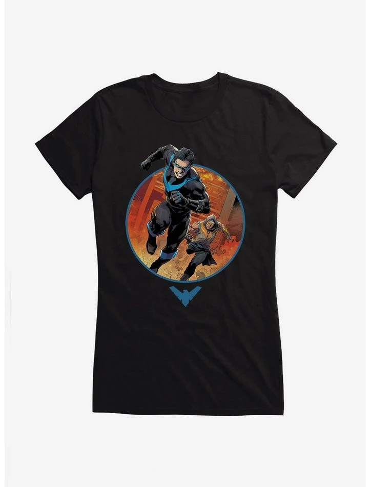 New ๐ DC Comics Batman Nightwing Raptor ๐ง Girls T-Shirt ๐ - Image 5