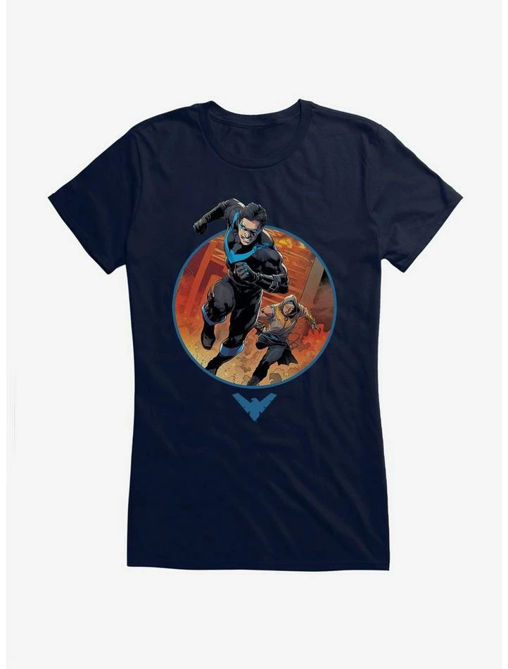 New ๐ DC Comics Batman Nightwing Raptor ๐ง Girls T-Shirt ๐ - Image 2