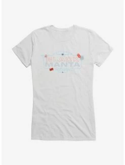 Hot Sale 😍 DC Comics Aquaman Classic Ruthless Black Manta 👧 Girls T-Shirt 🛒